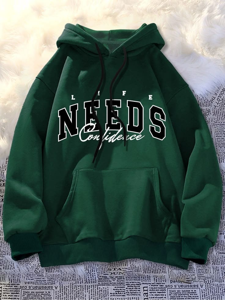 Forest Green "Confidence" Hoodie